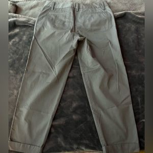 Theory Women's Size 4 Slim Dress Pants Gray
